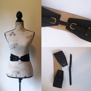 Aritzia Wilfred leather waist belt